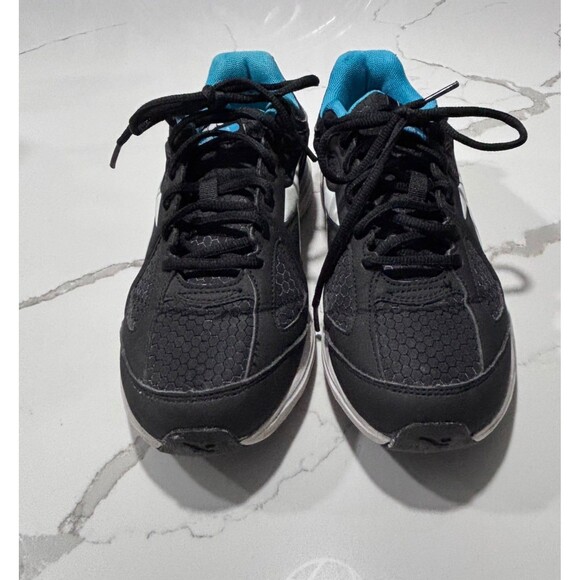 Diadora Nucleo 2 | Women’s Sz 9M Athletic Running Black Teal Blue Sneakers Shoes - Picture 3 of 11